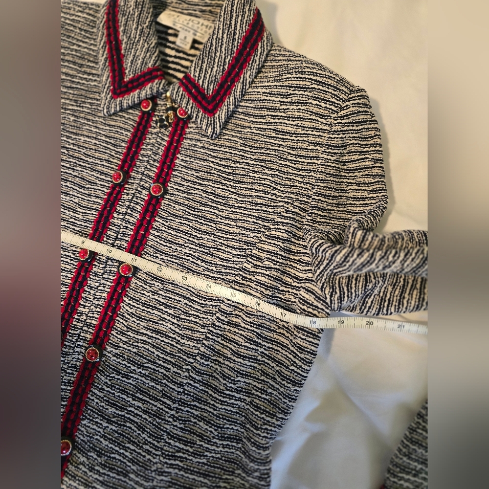 St.John Knit Jacket Set Up - Picture 14 of 15